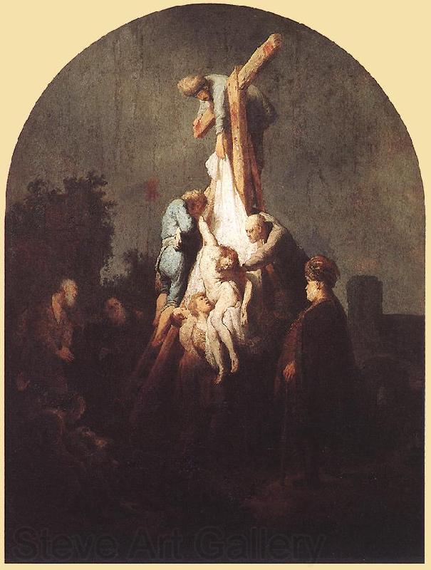 REMBRANDT Harmenszoon van Rijn Deposition from the Cross fgu Norge oil painting art